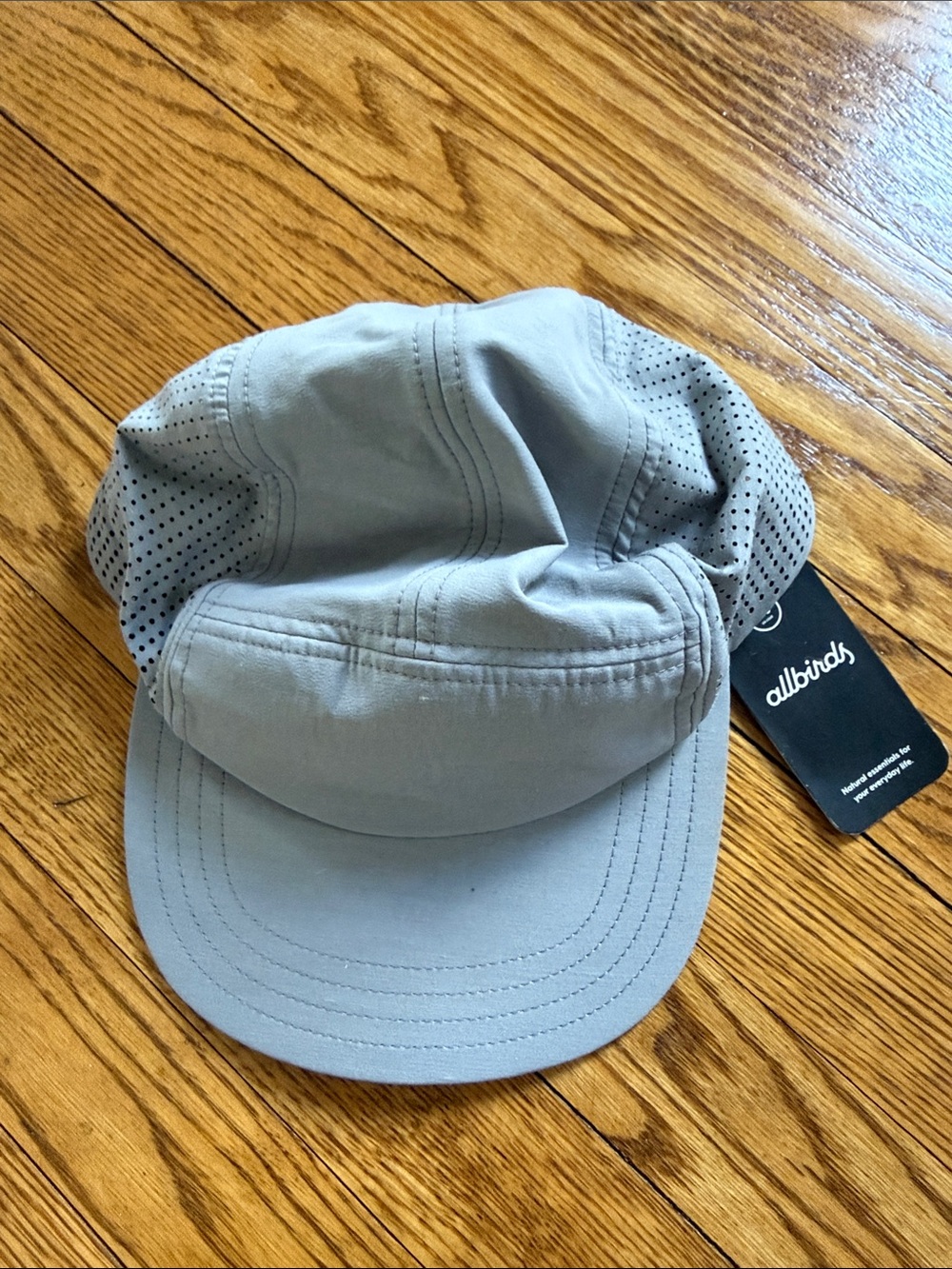 allbirds Men's Light Gray Breathable Run Cap size M